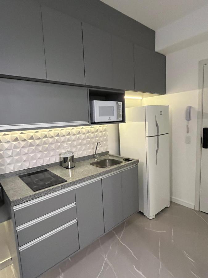 Gray One - Apto Novo, Moderno, Varanda, Poucos Passos Da Estacao Luz 圣保罗 外观 照片